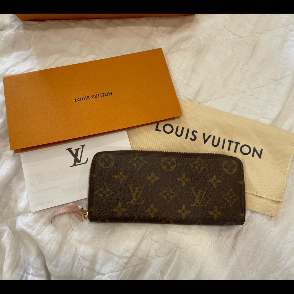 Louis Vuitton CLÉMENCE WALLET rose ballerine